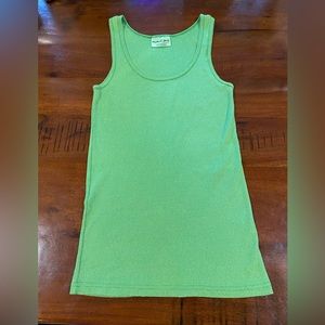 Michael Stars EUC green tank top